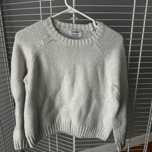 Old Navy White Sweater